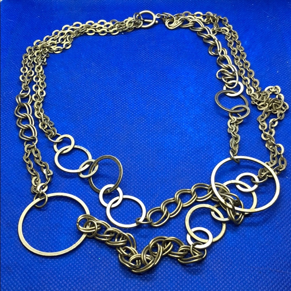 Gold necklace